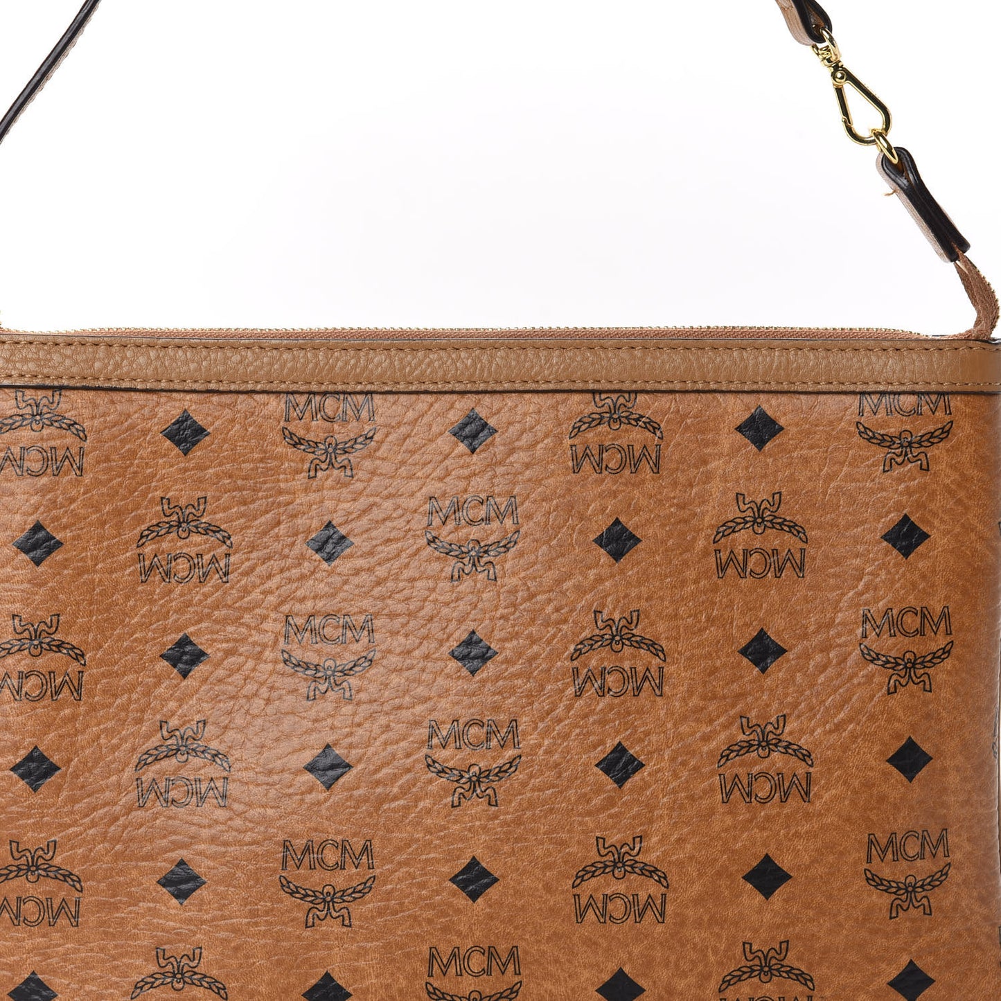Visetos Liz Shopper Tote Pouch Cognac