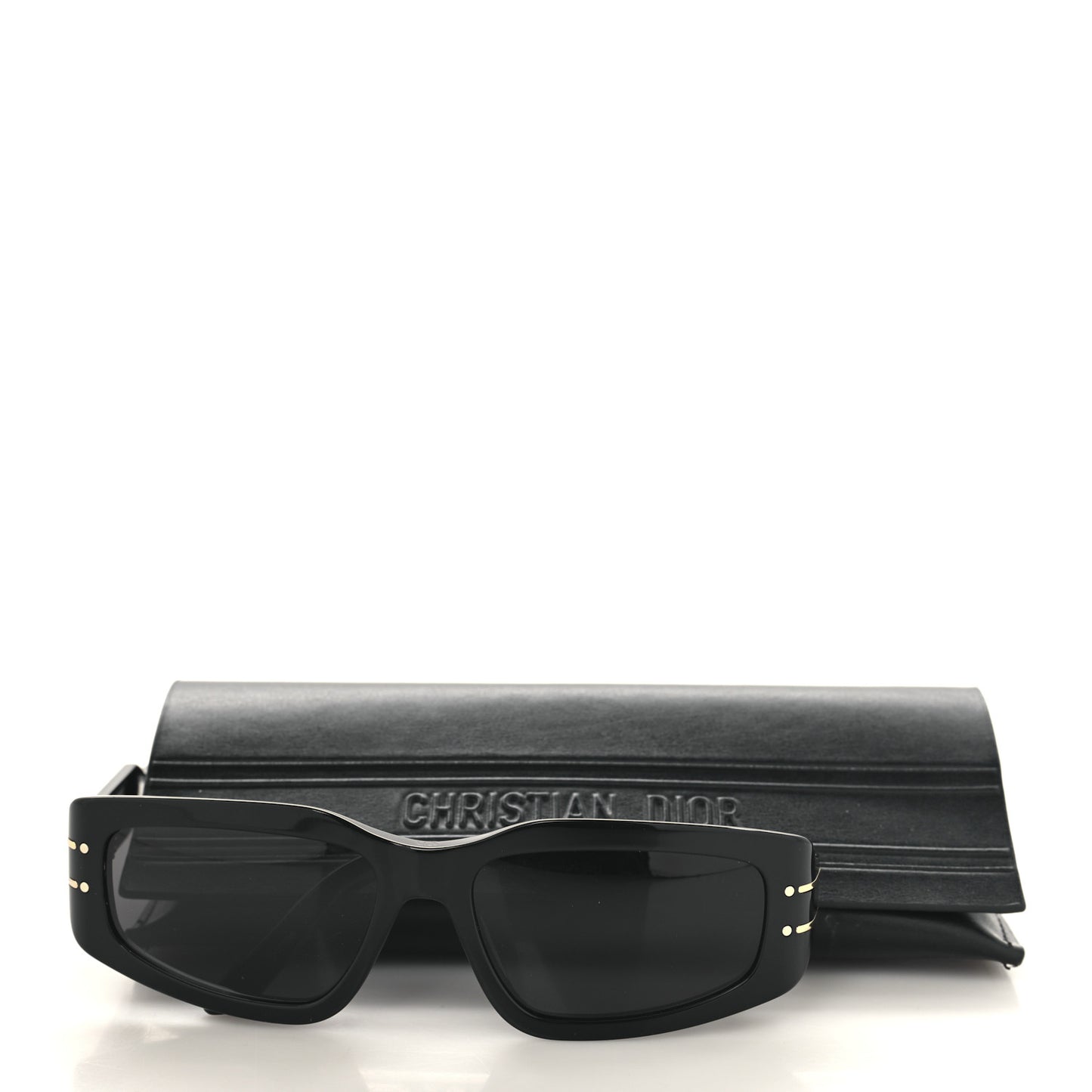 Acetate DiorSignature S9U Sunglasses Black