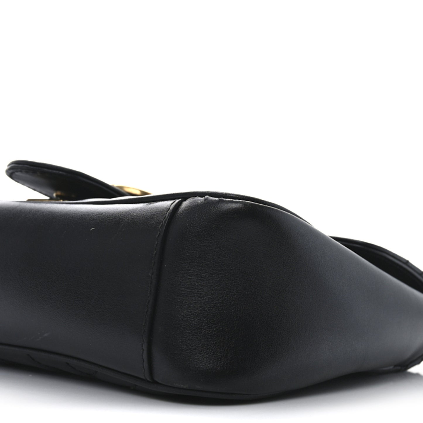 Calfskin Matelasse Small GG Marmont Shoulder Bag Black