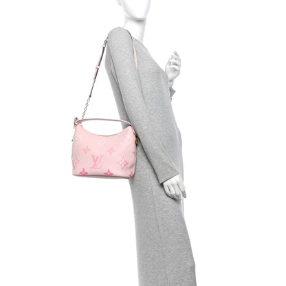 Louis Vuitton Empreinte Monogram Giant By The Pool Marshmallow Hobo PM Bouton De Rose 2 of 9