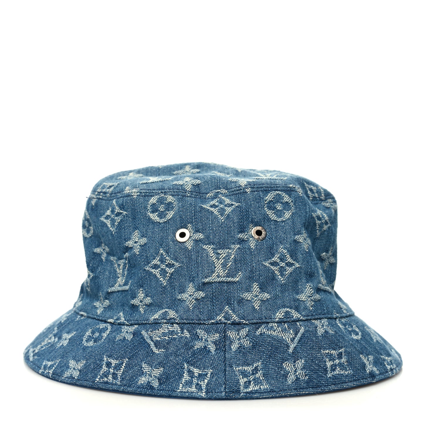Monogram Denim Transformable Bob Bucket Hat 58 Blue