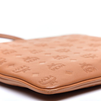 MCM Calfskin Ottomar Crossbody Pouch Cognac 6 of 10