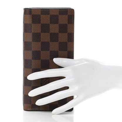 Louis Vuitton Damier Ebene Brazza Wallet 2 of 6