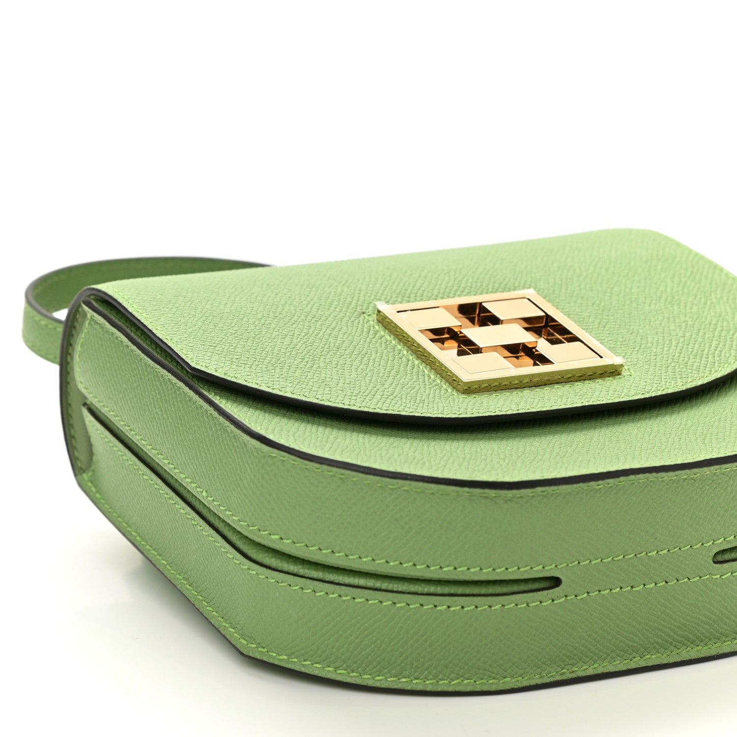 Hermes Epsom Mosaique Au 24-17 Vert Criquet 8 of 10