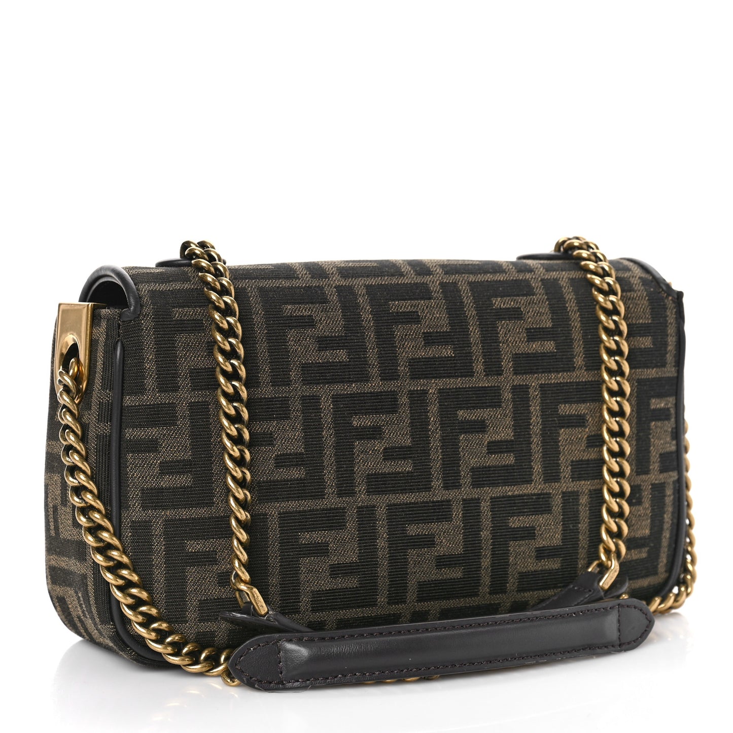 Fabric Jacquard FF 1974 Midi Chain Baguette Tobacco Moro