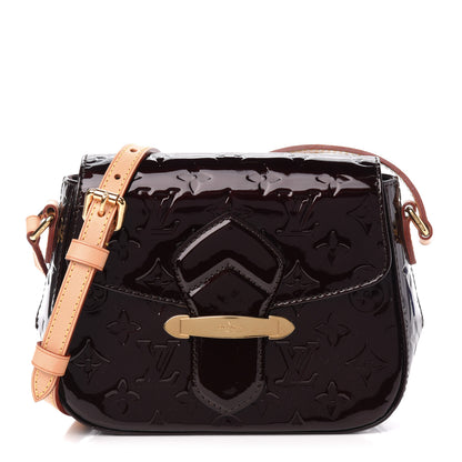 Louis Vuitton Vernis Bellflower PM Amarante 1 of 9