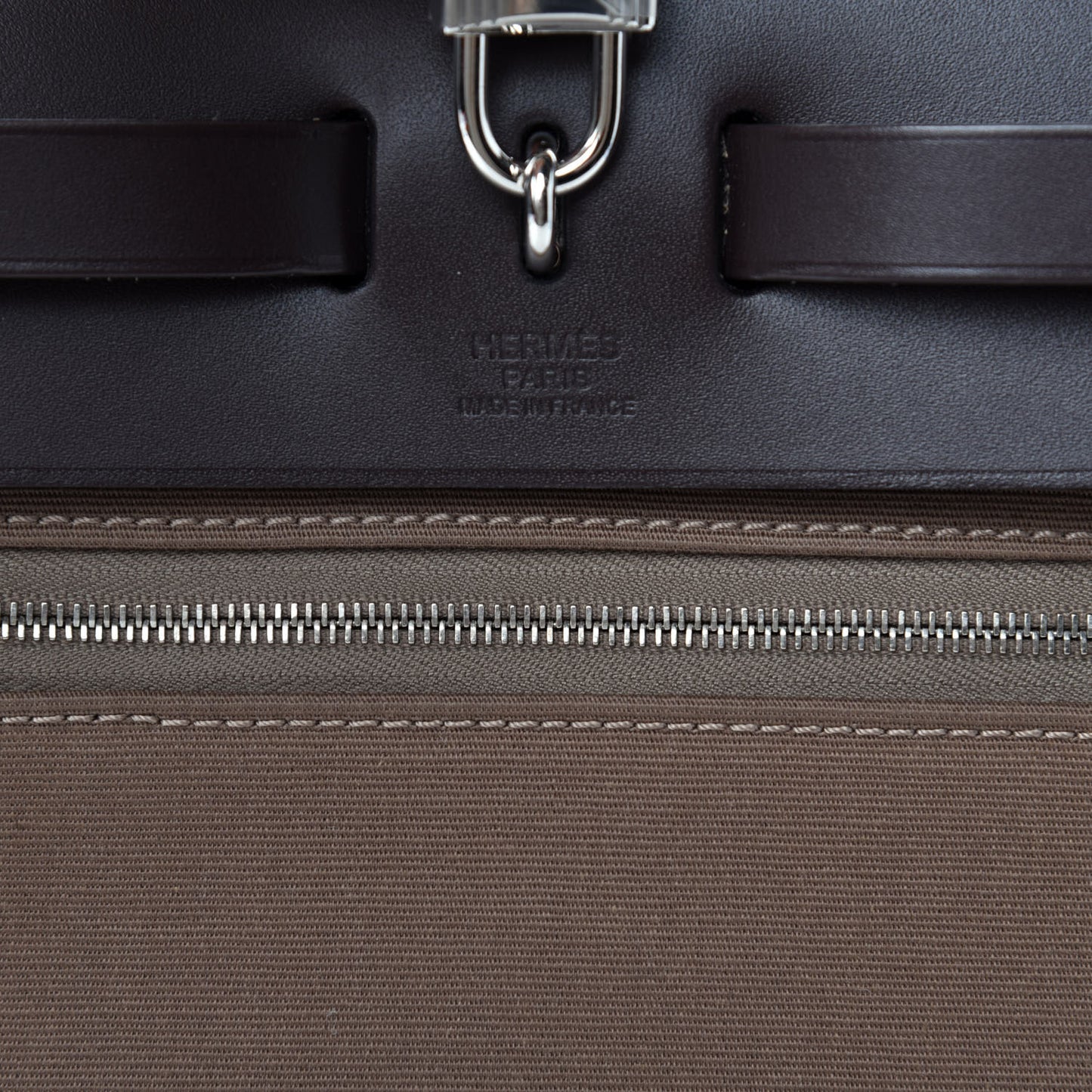 Vache Hunter Toile Herbag Zip 31 PM Etoupe Ebene