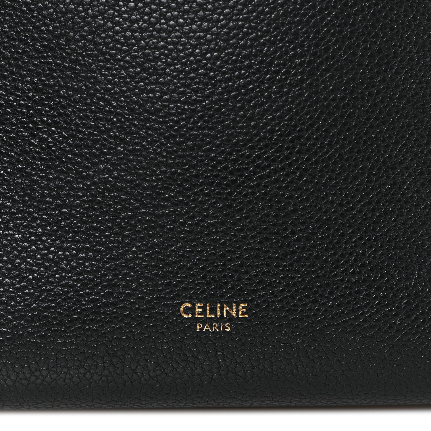 Celine Soft Grained Calfskin Small Sangle Bucket Bag Black 7 of 10