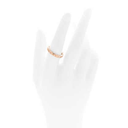 Chanel 18K Beige Gold Mini Coco Crush Ring 55 7.25 2 of 4