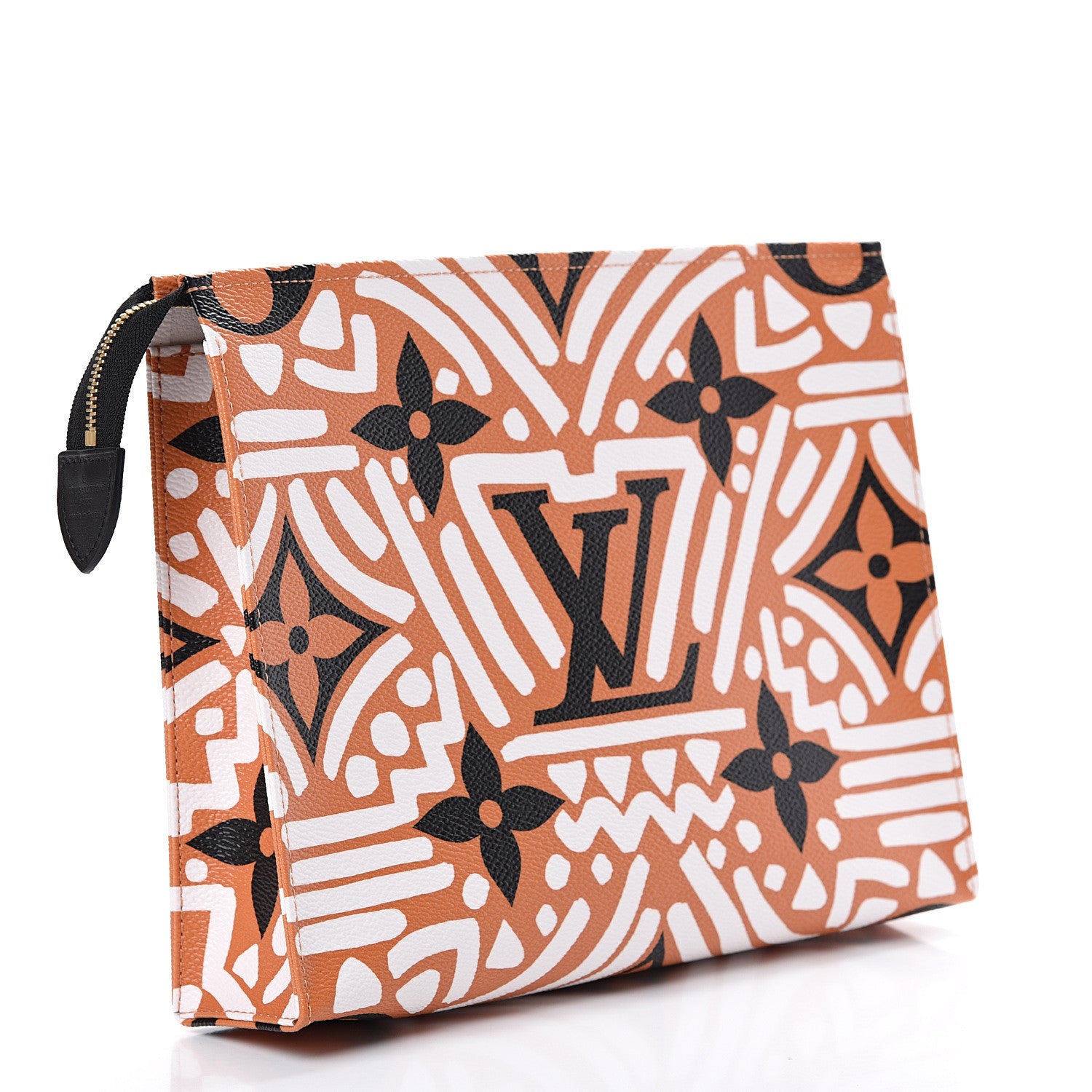 Louis Vuitton Monogram Giant Crafty Pochette Toiletry 26 Creme Caramel 2 of 7