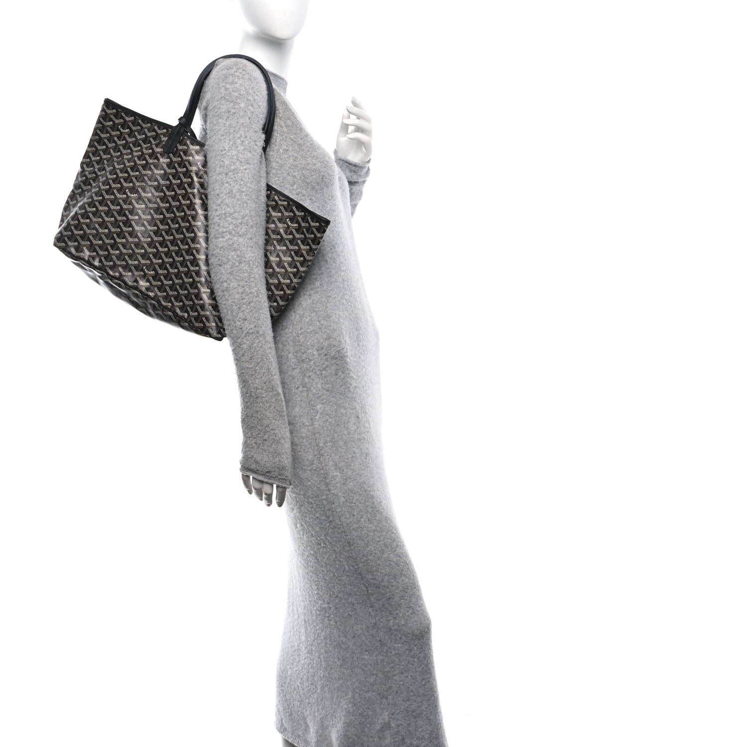 Goyard Goyardine Saint Louis PM Black 2 of 11