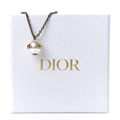 Christian Dior Pearl Mise En Dior Necklace Gold 5 of 5