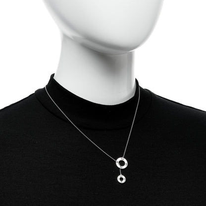 Tiffany Sterling Silver Atlas Lariat Pendant Necklace 2 of 5