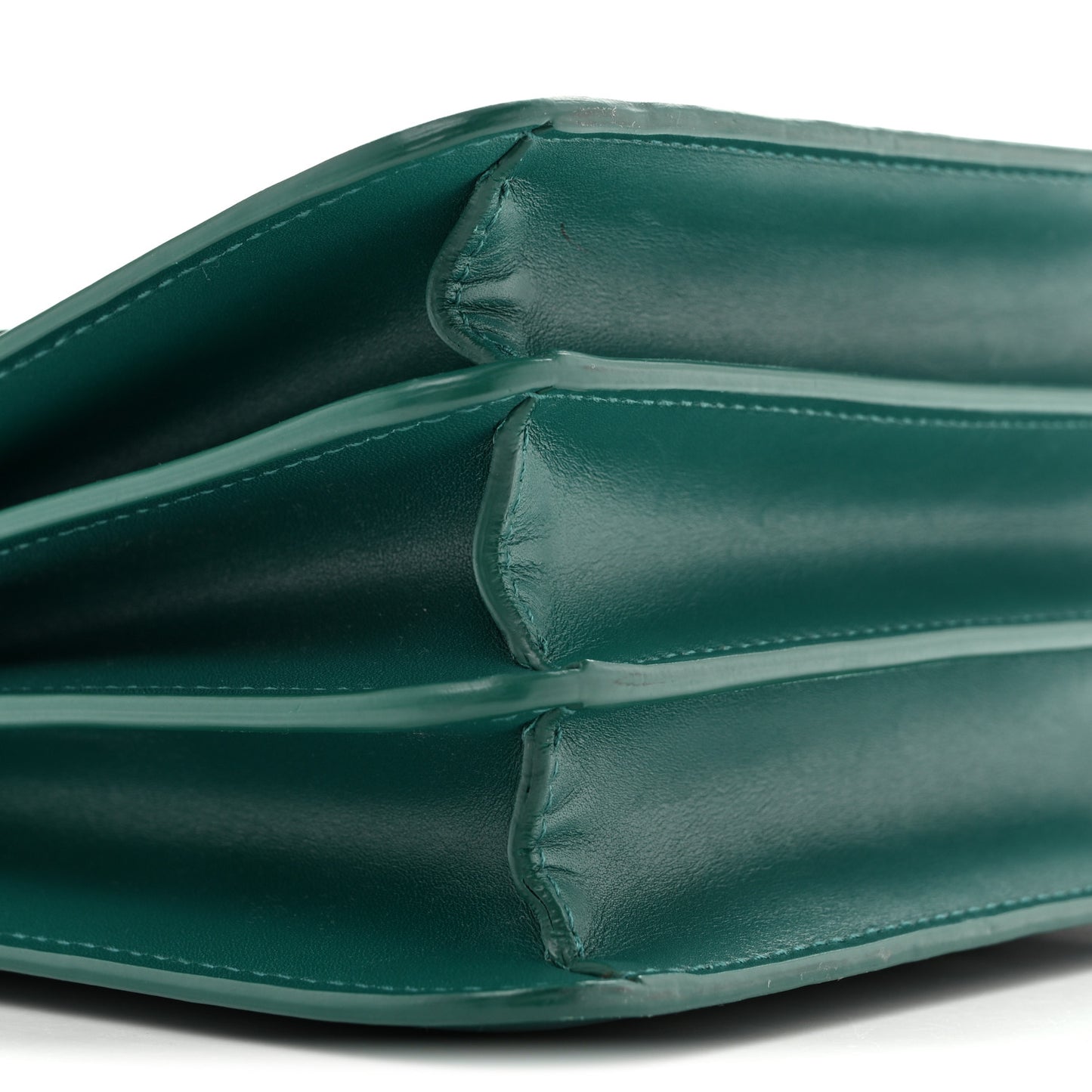 Calfskin Galuchat Serpenti Forever Crossbody Emerald Green