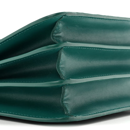 Bulgari Calfskin Galuchat Serpenti Forever Crossbody Emerald Green 10 of 13