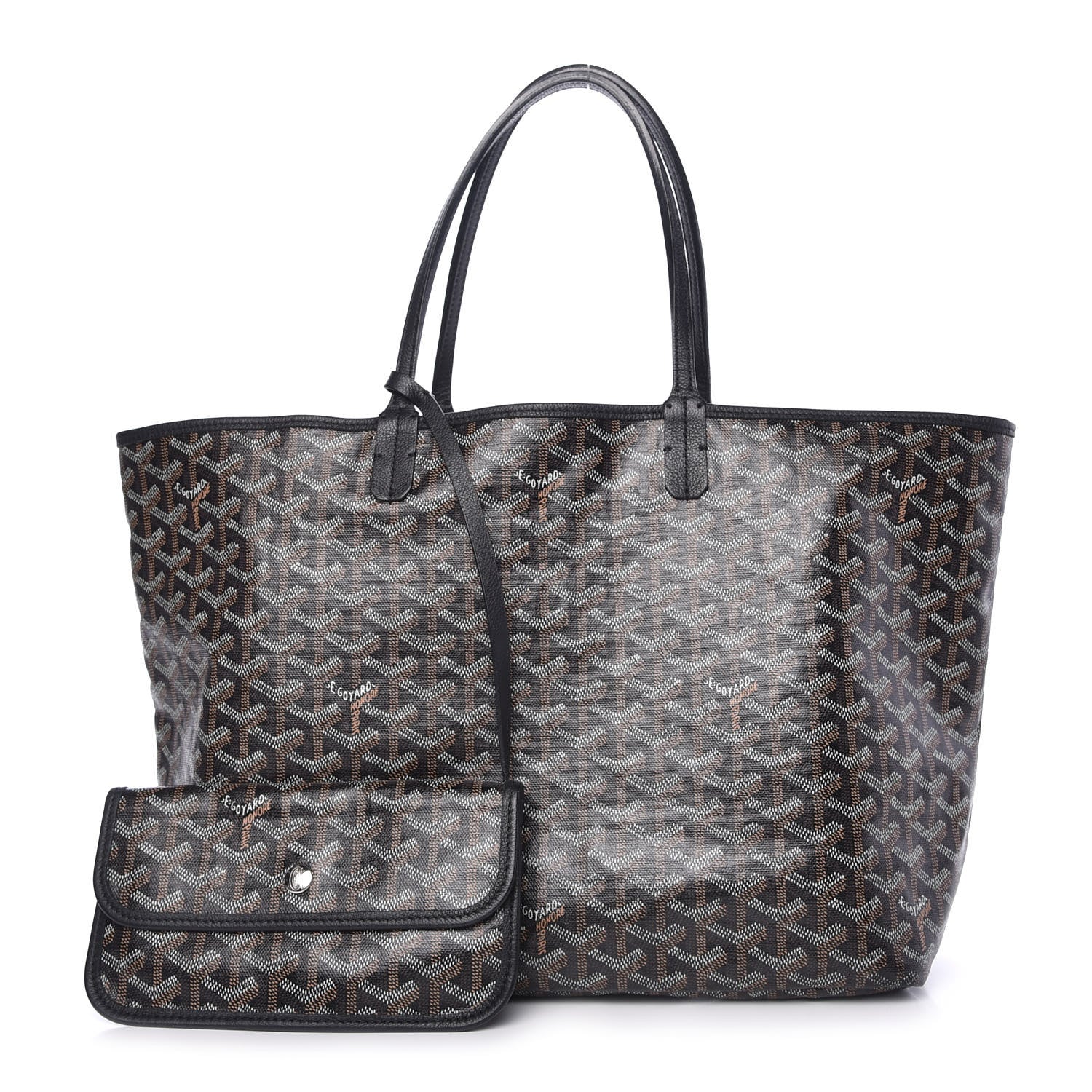 Goyard Goyardine Saint Louis PM Black 1 of 8