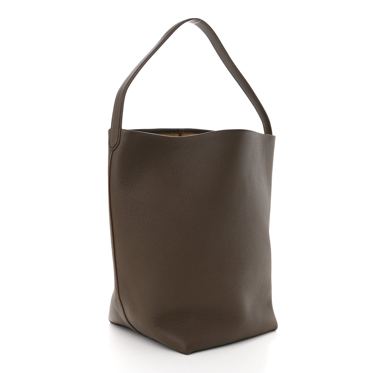 Grained Calfskin Large N/S Park Tote French Grey