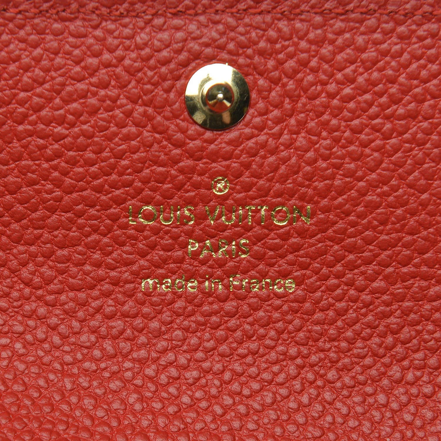 Louis Vuitton Empreinte Pont-Neuf Compact Wallet Cherry 6 of 7