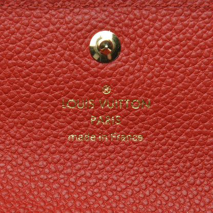 Louis Vuitton Empreinte Pont-Neuf Compact Wallet Cherry 6 of 7