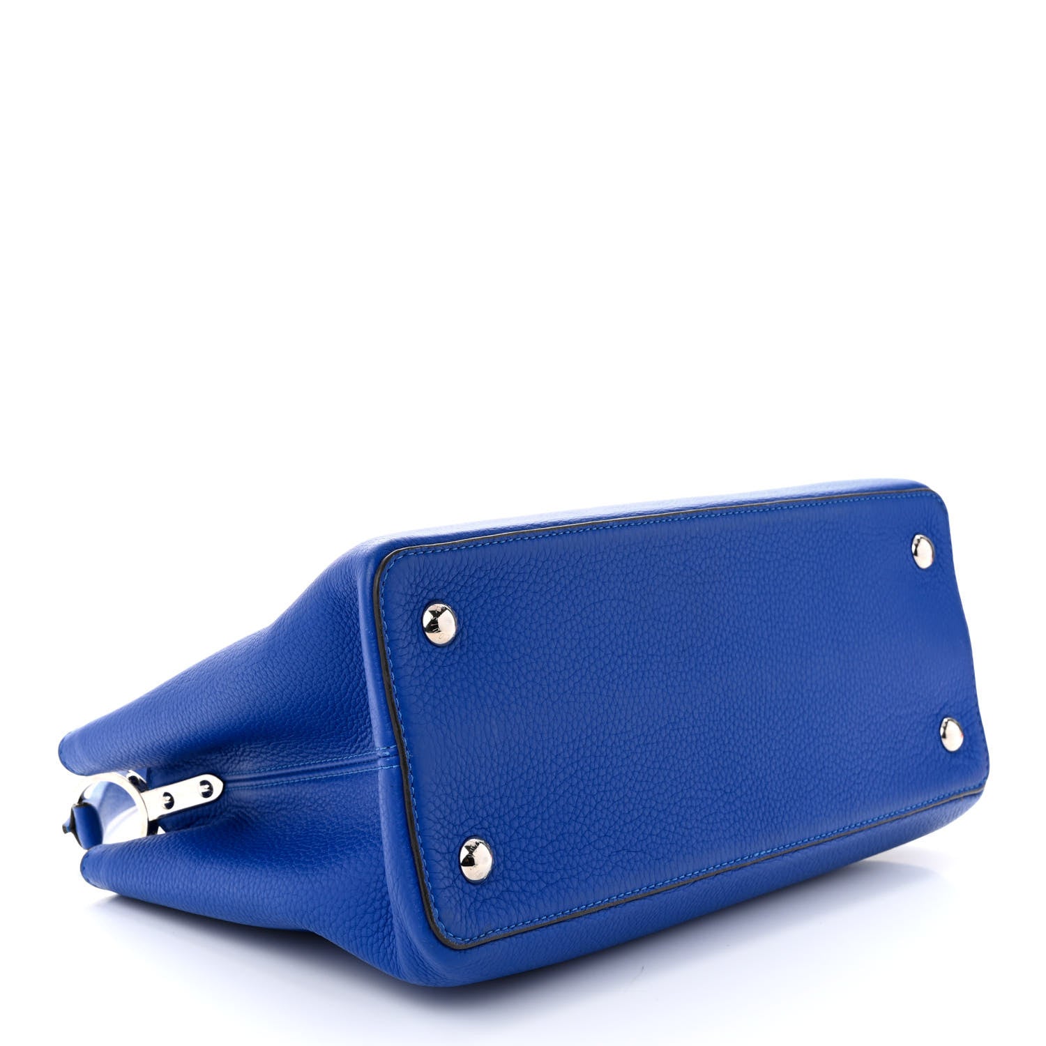 Louis Vuitton Taurillon Capucines MM Royal Blue 4 of 9
