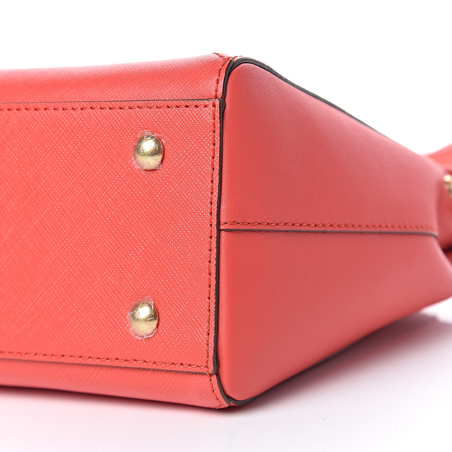 Saffiano Nuovo Tote Hot Coral