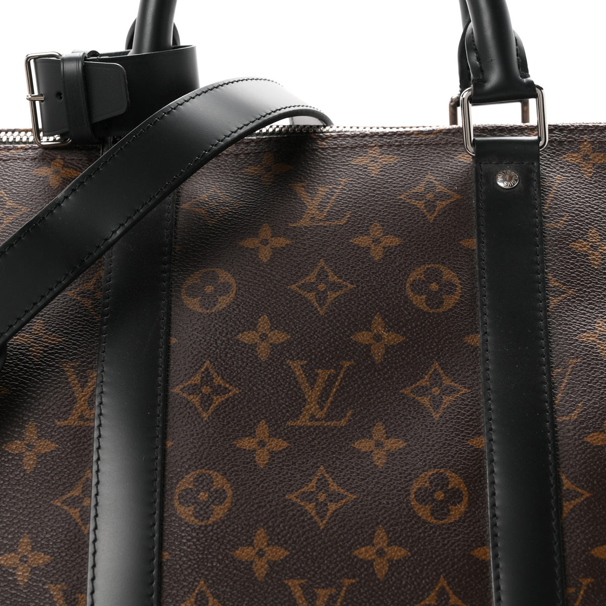 Monogram Macassar Keepall Bandouliere 55