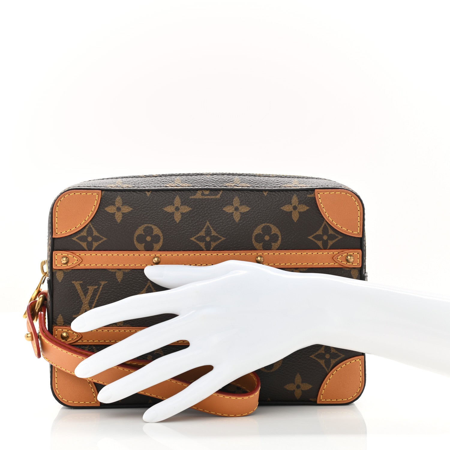 Louis Vuitton Monogram Soft Trunk Pouch 2 of 5