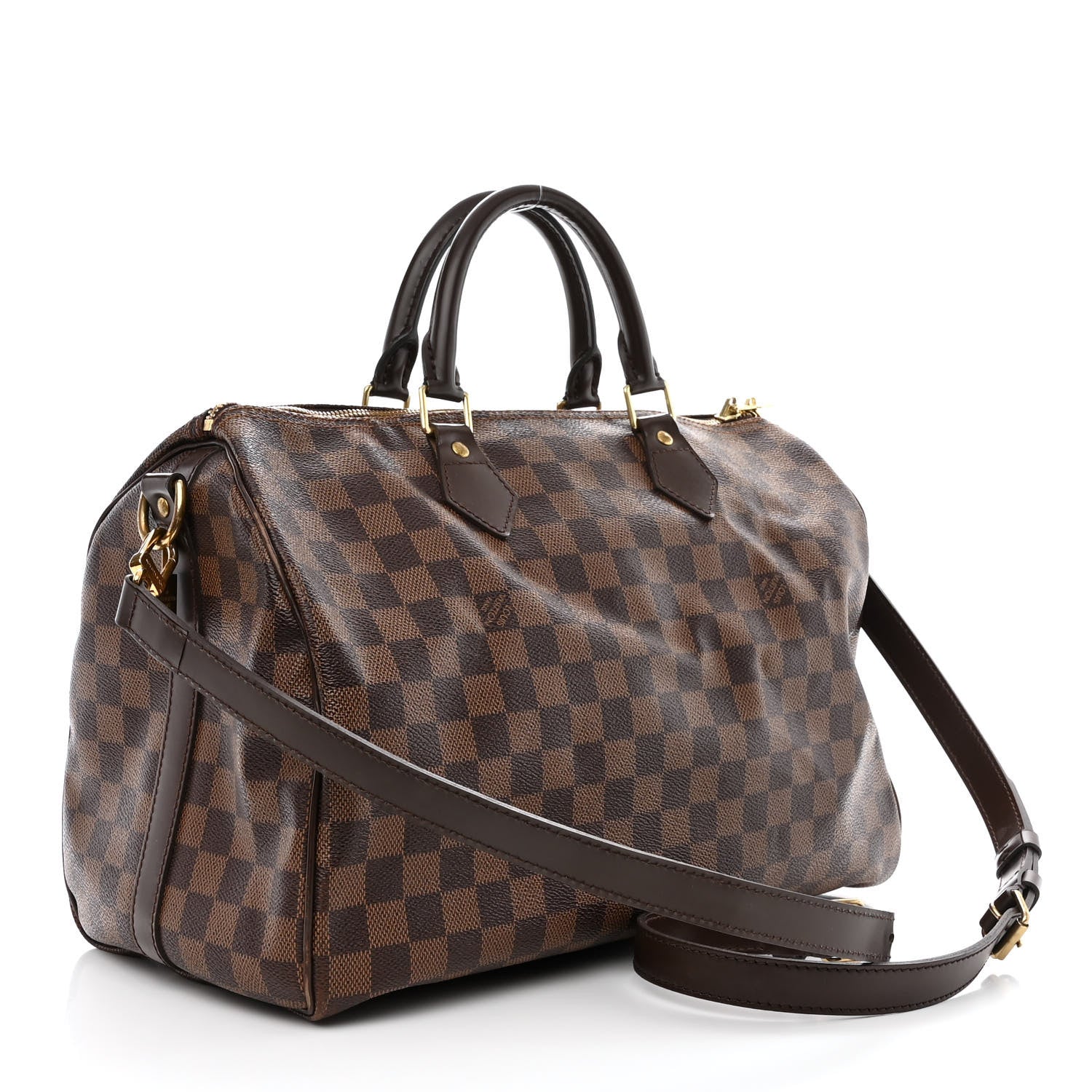 Louis Vuitton Damier Ebene Speedy Bandouliere 35 3 of 11