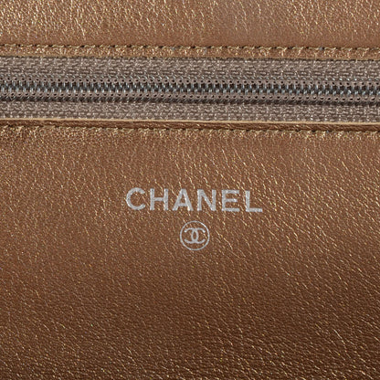 Chanel Caviar Wallet on Chain WOC Khaki 6 of 8
