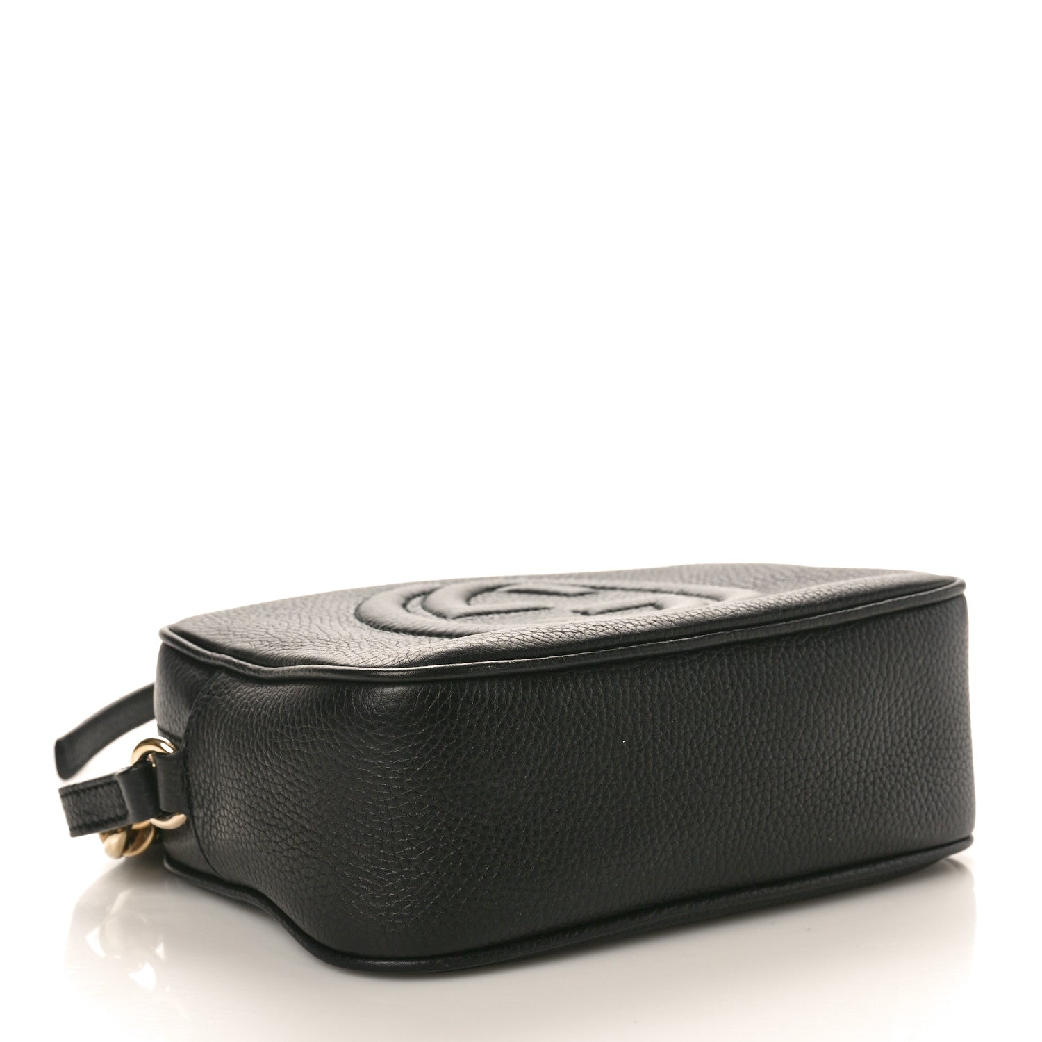 Gucci Pebbled Calfskin Small Soho Disco Bag Black 4 of 10