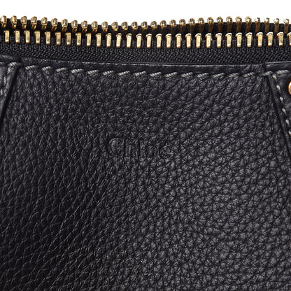 Chloe Grained Calfskin Small Hayley Hobo Black 7 of 10