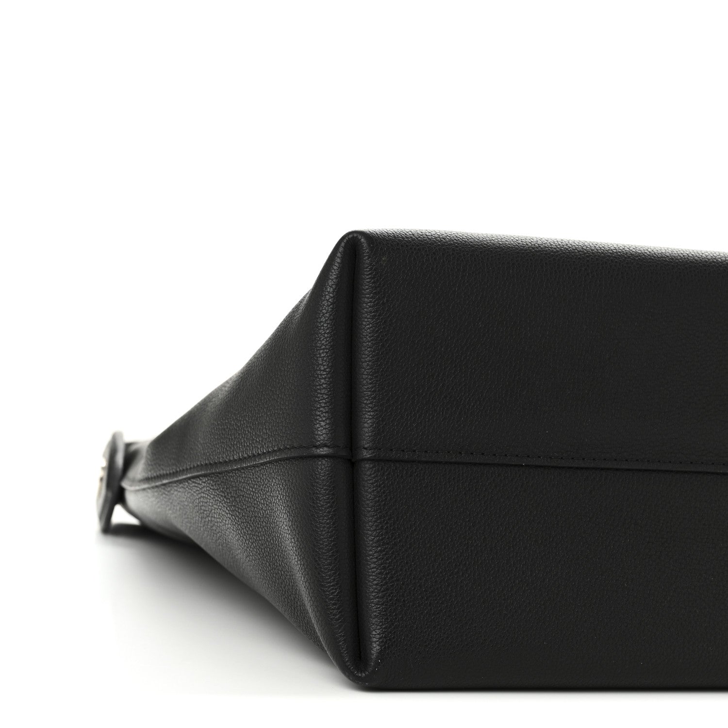Louis Vuitton Calfskin Lockme Hobo Black 9 of 10