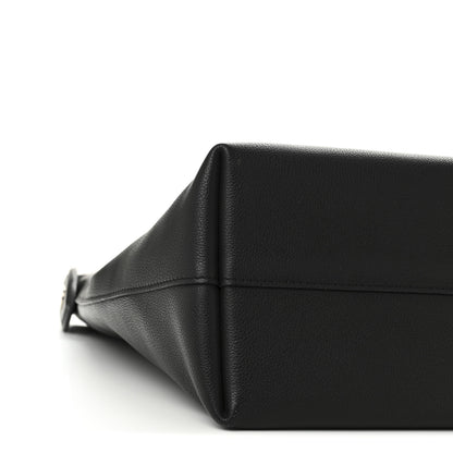 Louis Vuitton Calfskin Lockme Hobo Black 9 of 10