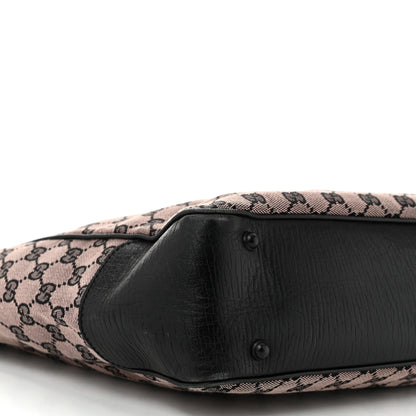 Gucci Monogram Bamboo Handle Bag Pink 9 of 11