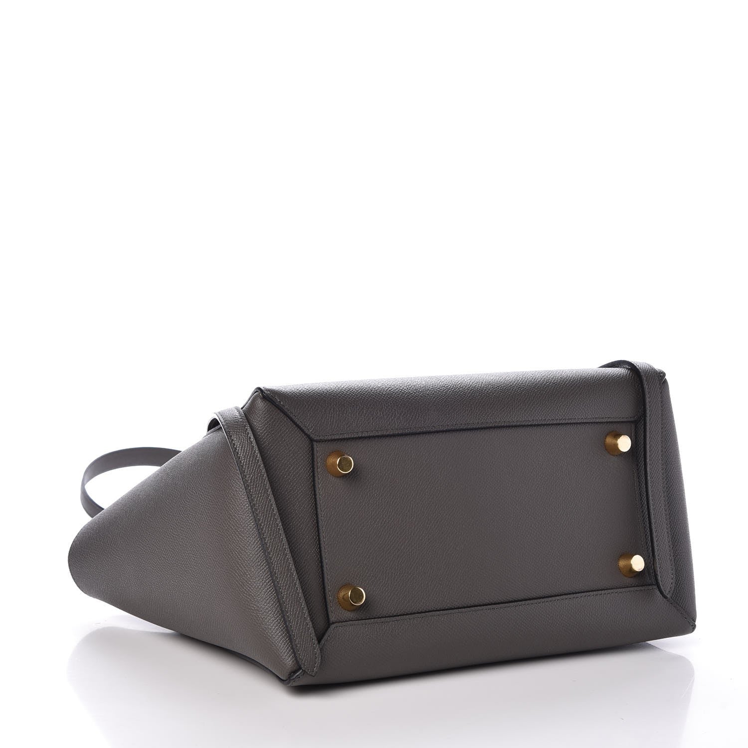 Celine Grained Calfskin Mini Belt Bag Grey 5 of 8