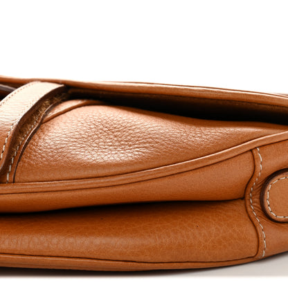 Christian Dior Calfskin Saddle Bag Tan 10 of 10
