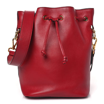 Fendi Vitello Grace Matte F is Fendi Grande Mon Tresor Bucket Bag Fragola 1 of 10