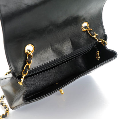 Chanel Lambskin Quilted Small Single Flap Black 5 of 10