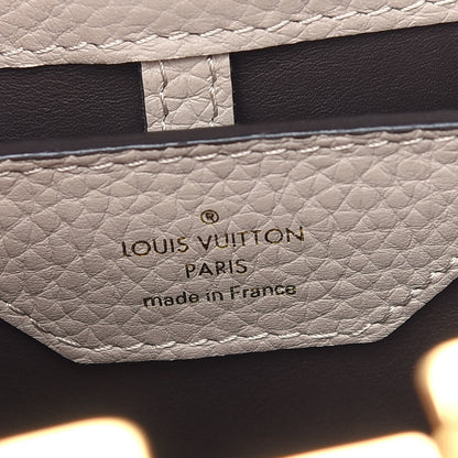 Louis Vuitton Taurillon Capucines PM Galet 6 of 8