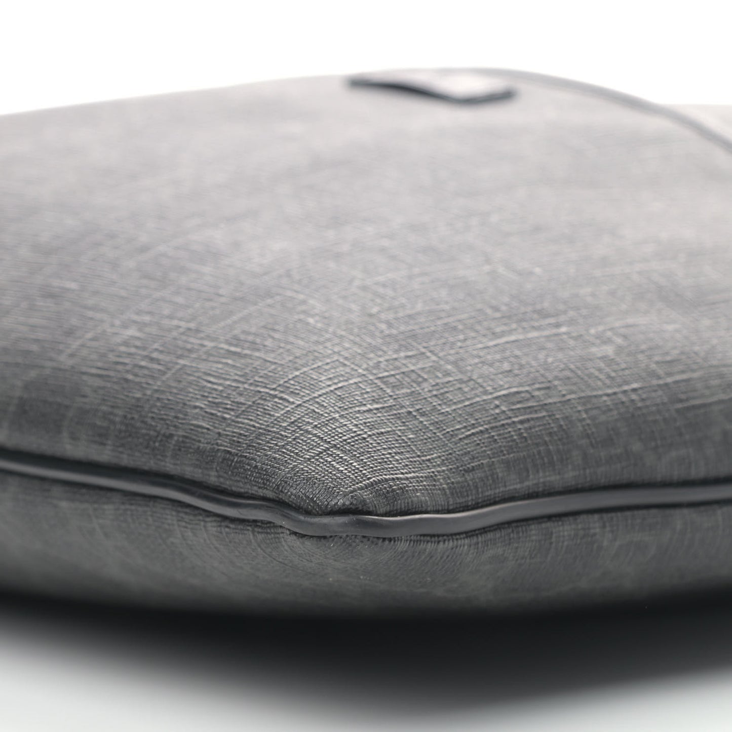GG Plus Monogram Medium Flat Messenger Bag Black