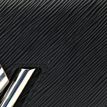 Louis Vuitton Epi Twist Shoulder Bag MM Black 9 of 13