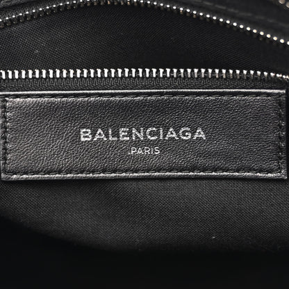 Balenciaga Chevre Silver Metallic Edge Hardware S City Black 6 of 11