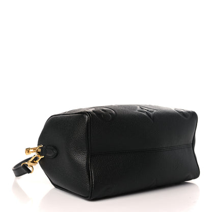 Louis Vuitton Empreinte Monogram Giant Speedy Bandouliere 25 Black 4 of 9