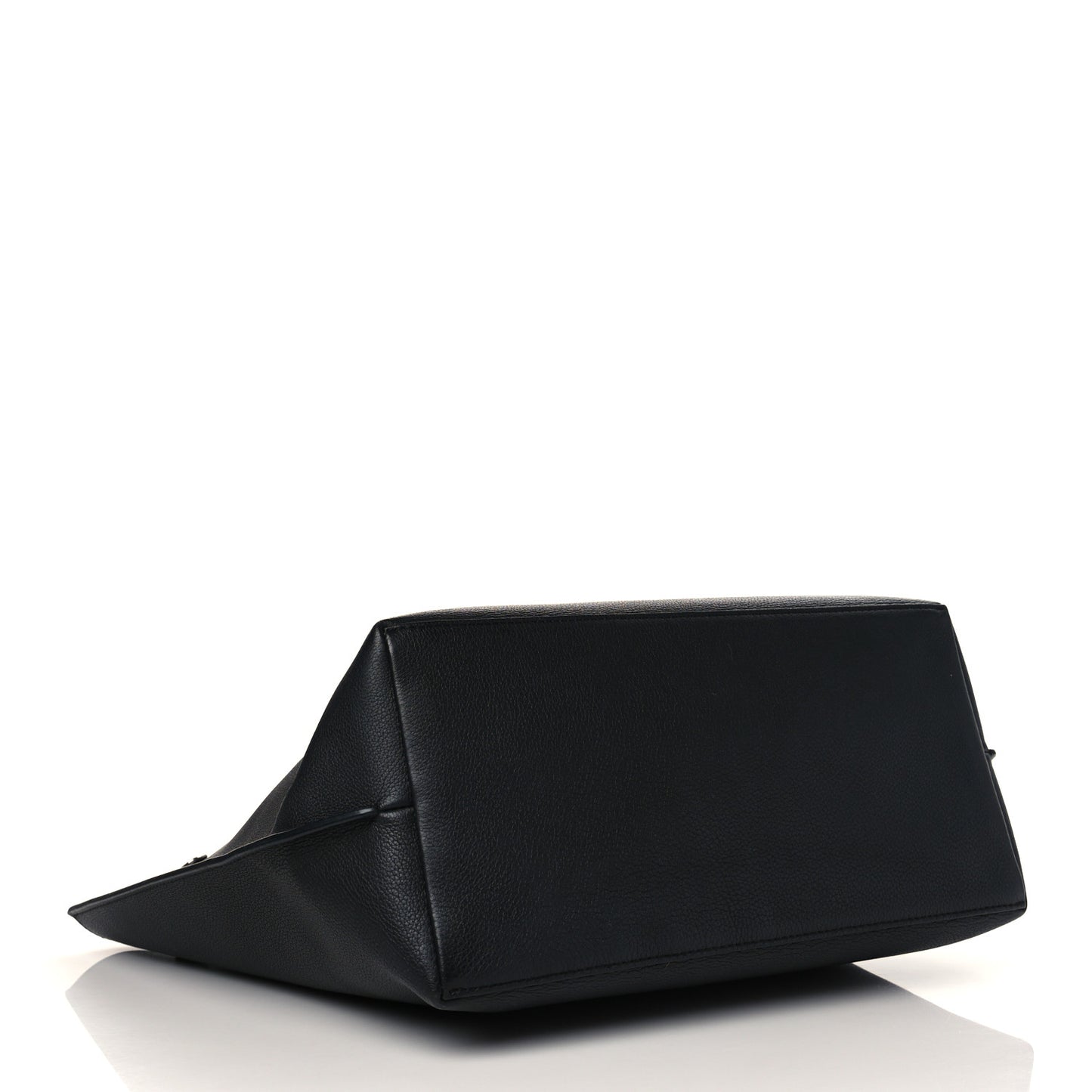 Calfskin Lockme Cabas Black