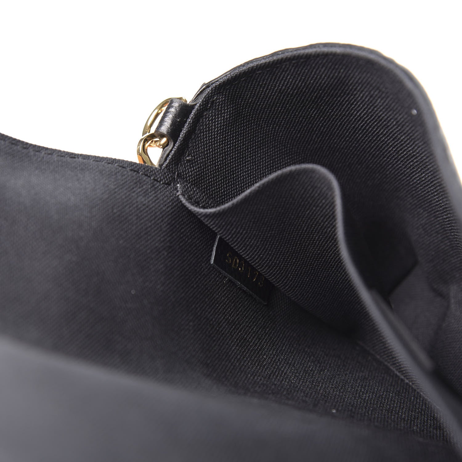 Louis Vuitton Empreinte Pochette Felicie Chain Wallet Black 11 of 12