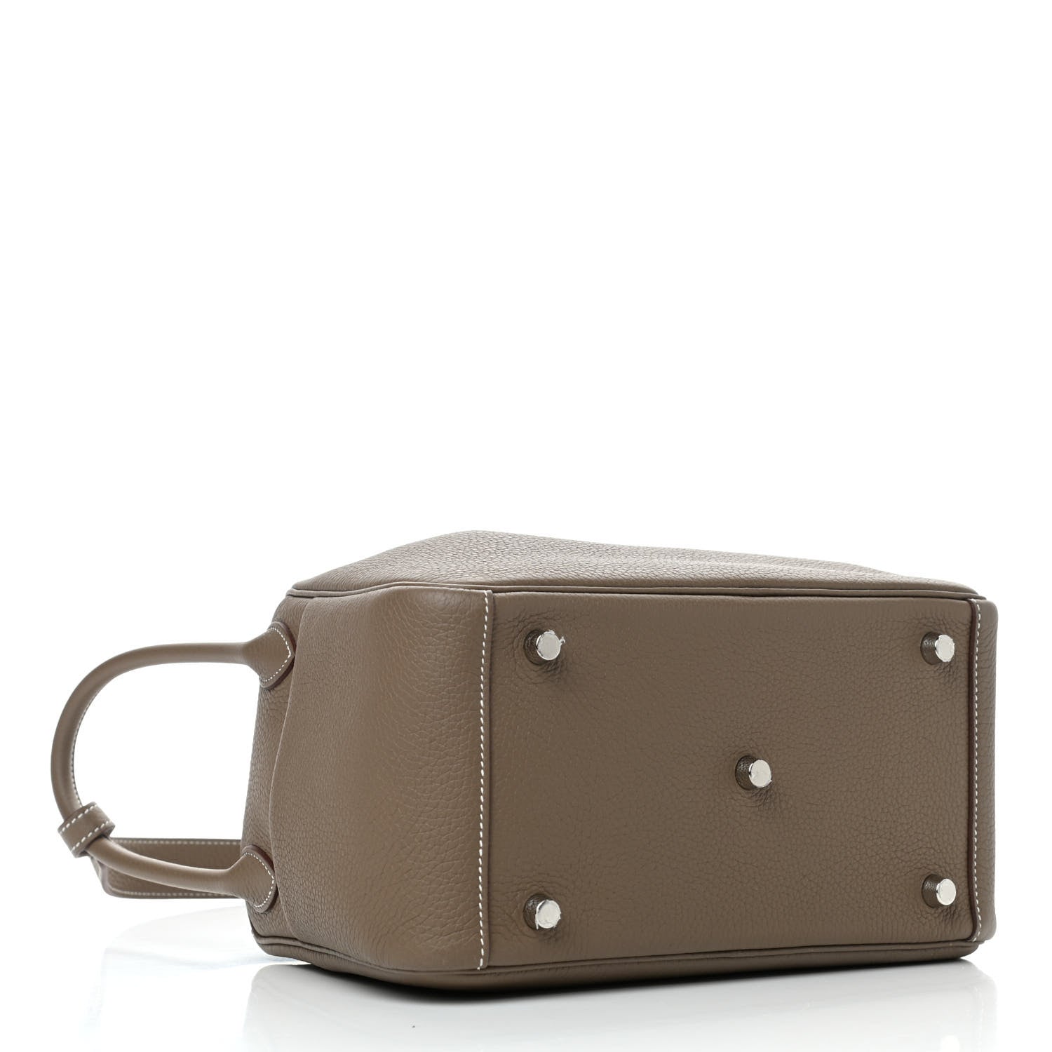 Hermes Taurillon Clemence Lindy 26 Etoupe 3 of 4