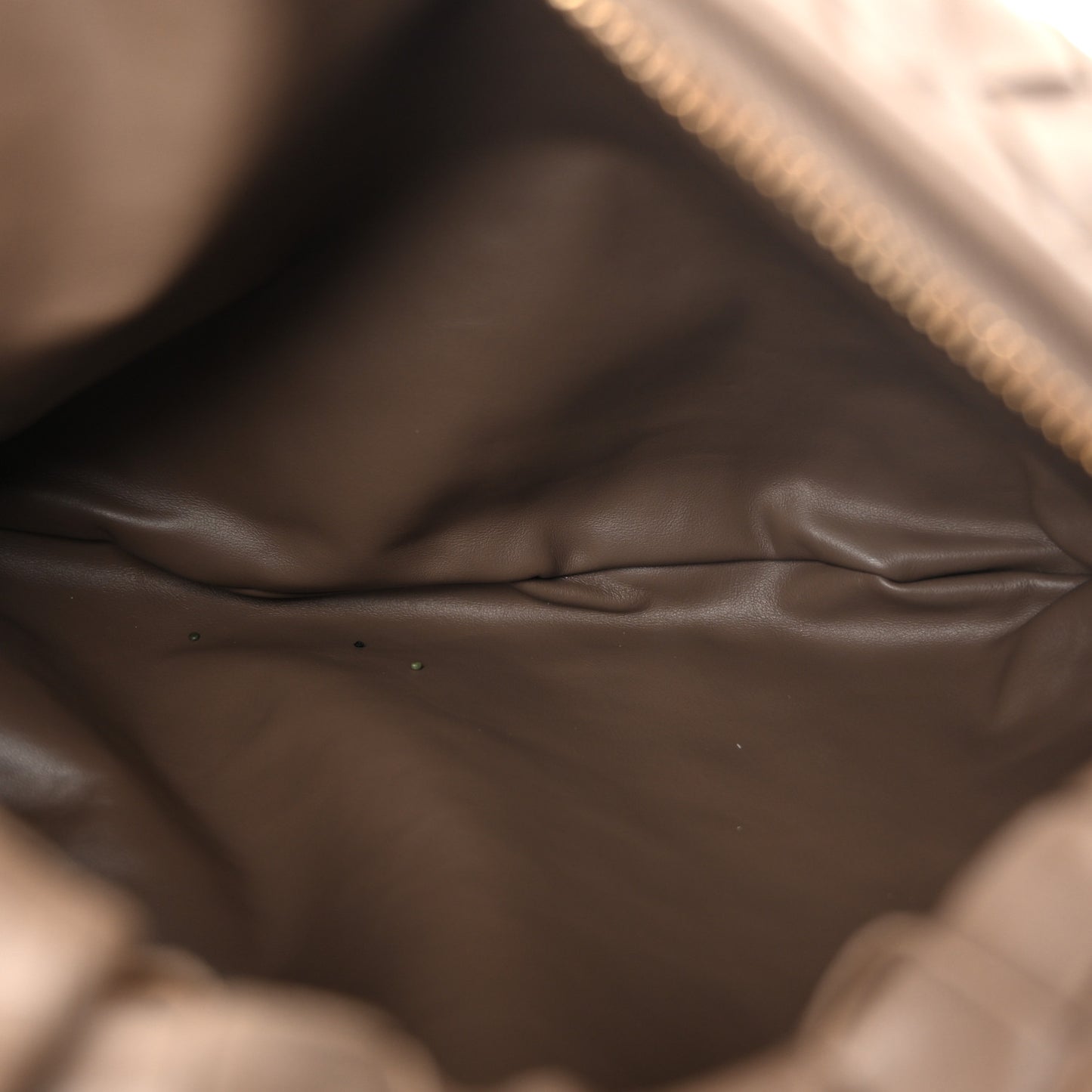 Nappa Intrecciato Teen Jodie Hobo Taupe Grey