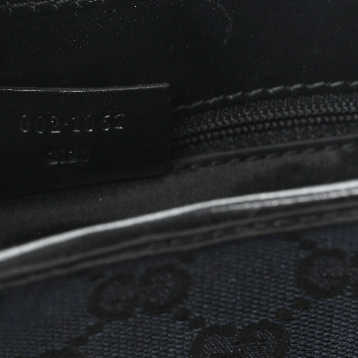 Monogram Bardot Shoulder Bag Black