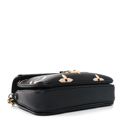 Louis Vuitton Empreinte Monogram Giant Pochette Metis Black Beige 4 of 9