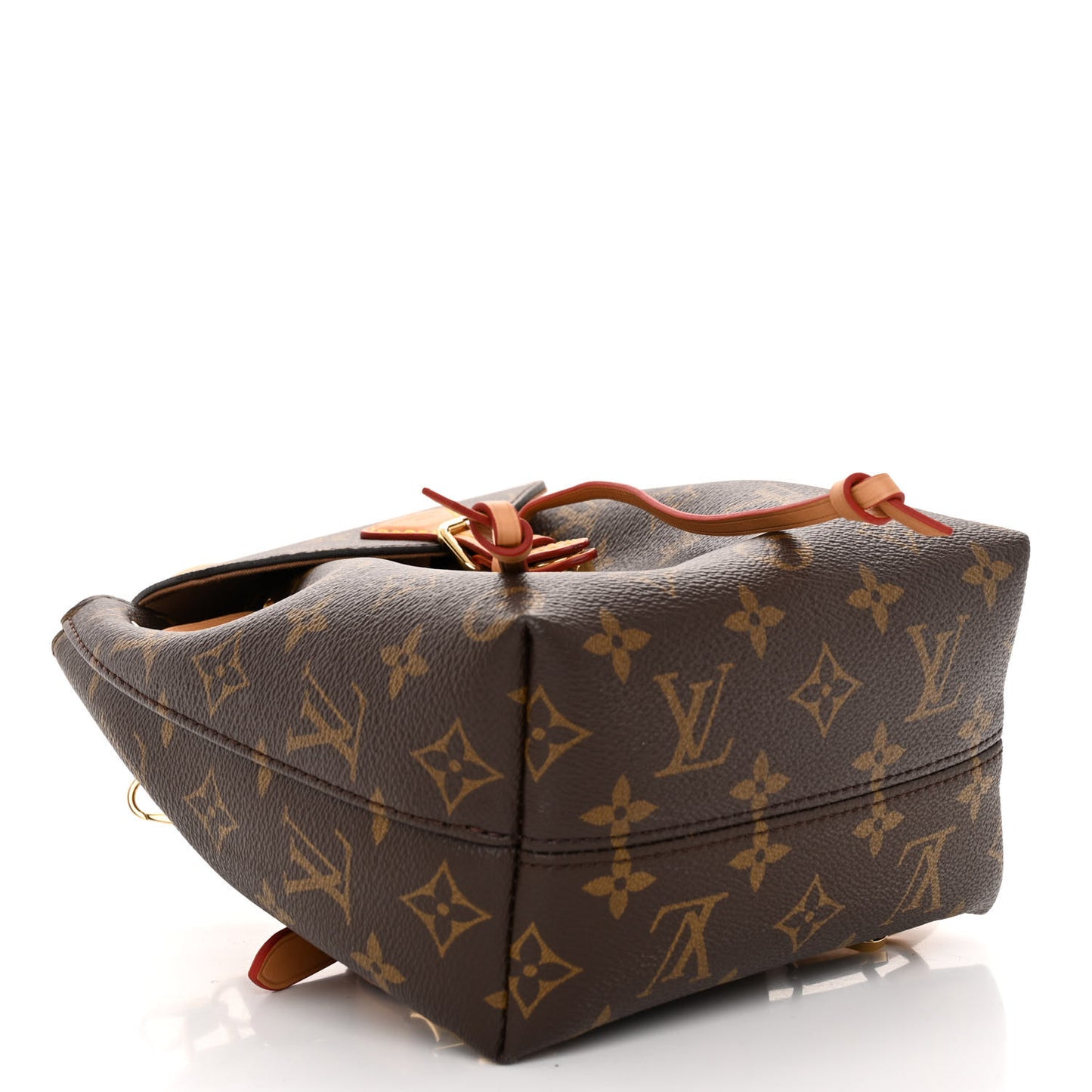 LOUIS VUITTON Monogram Montsouris BB Backpack Natural